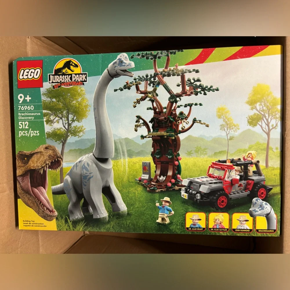Lego Jurassic Park Brachiosaurus Discovery NIB. 30th Anniversary 76960 NIB